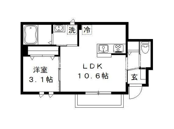 ボヌール・メゾンの間取り