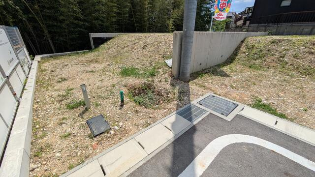 【トーヨーホーム売主/売土地】瀬戸市坂上町Ⅳ H区画の前面道路含む現地写真|現地土地写真