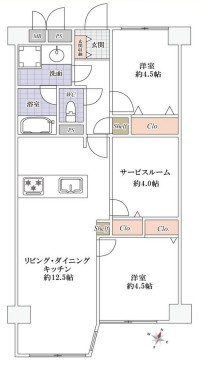 グリーンパーク第６綾瀬の間取り|ドキドキの新生活も、安心してスタート。ぴったりの住まいを見つけませんか？クランディアが一緒に住まい選びをサポートします‼　まずは、お気軽にお問合せください　＃クランディア