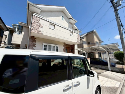 【外観】 | 羽衣２丁目　中古一戸建 | 当物件については、居住中の為見学日程を別途営業担当よりお電話で調整させて頂くことがございます。予めご了承くださいませ。