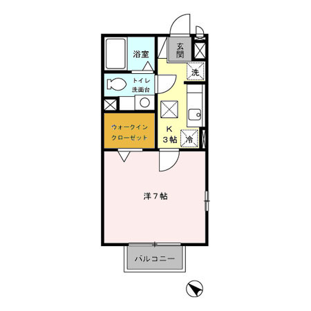 【間取り】 | Ｂクレセント