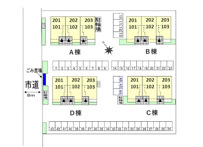 アルファードBの駐車場|駐車場