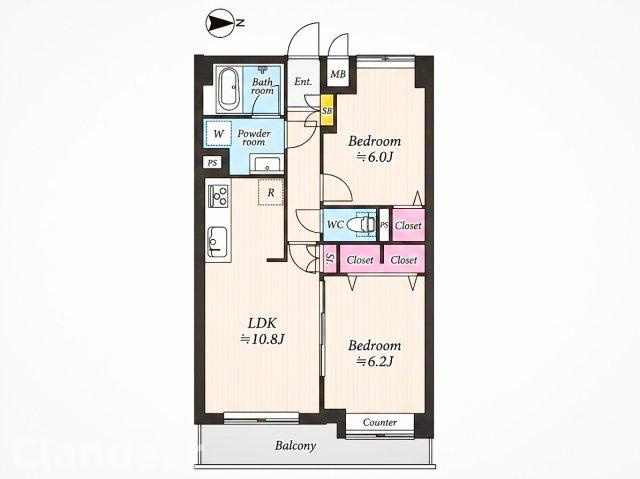 リーベ・パトリー椿の間取り|ドキドキの新生活も、安心してスタート。ぴったりの住まいを見つけませんか？クランディアが一緒に住まい選びをサポートします‼　まずは、お気軽にお問合せください　＃クランディア