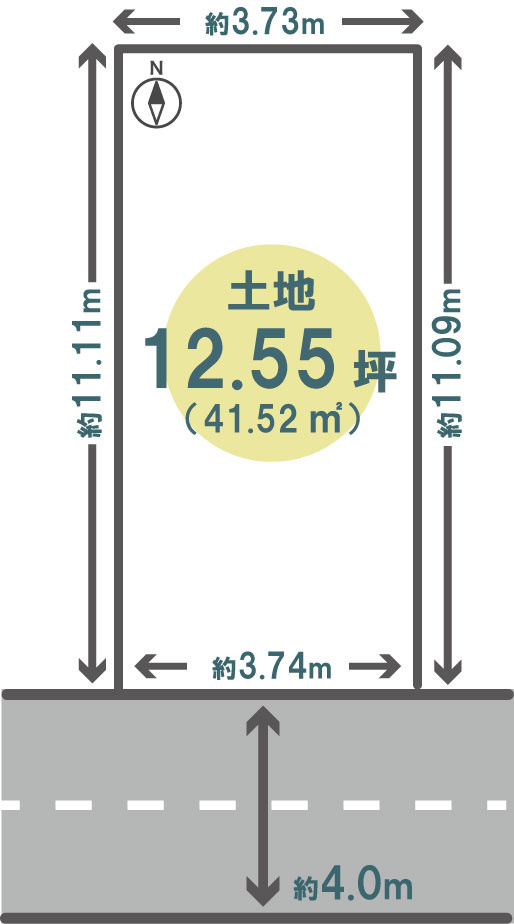 新堂3丁目　建築条件無土地