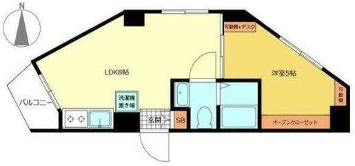 GODAI方南町の間取り