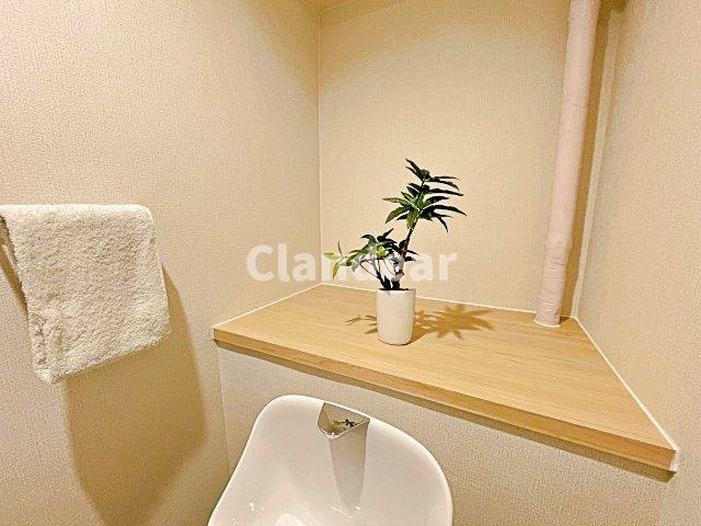 タウンハイツ亀有2号棟のトイレ|ドキドキの新生活も、安心してスタート。ぴったりの住まいを見つけませんか？クランディアが一緒に住まい選びをサポートします‼　まずは、お気軽にお問合せください　＃クランディア