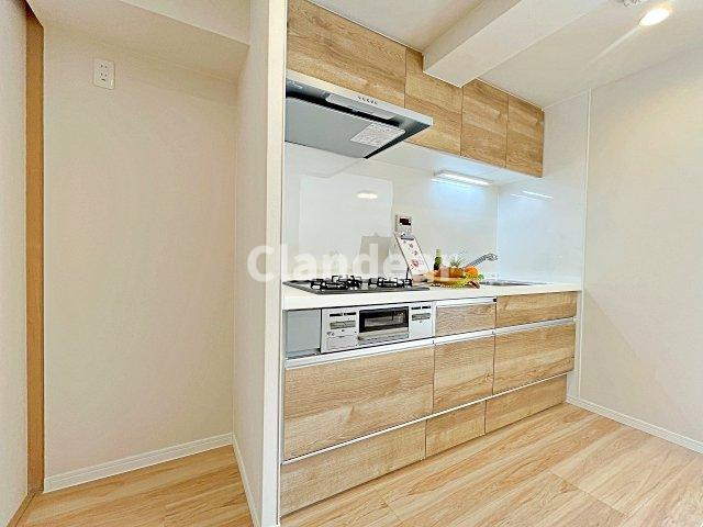 タウンハイツ亀有2号棟のキッチン|ドキドキの新生活も、安心してスタート。ぴったりの住まいを見つけませんか？クランディアが一緒に住まい選びをサポートします‼　まずは、お気軽にお問合せください　＃クランディア