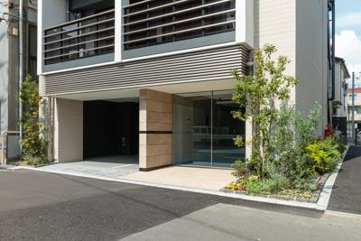 イプセ品川戸越のエントランス