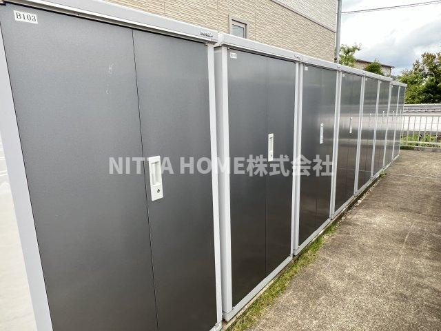 シャーメゾン大新屋Ａのその他共用部分|外部トランクは無料で使用OK◆