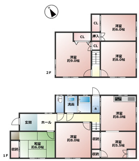 【間取り】 | 星和台２丁目　中古戸建 | 図面と現況が異なる場合は現況を優先します