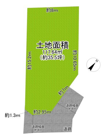 垂水区西脇　土地の画像