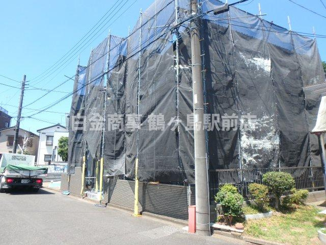 鶴ヶ島市鶴ヶ丘中古戸建の前面道路含む現地写真