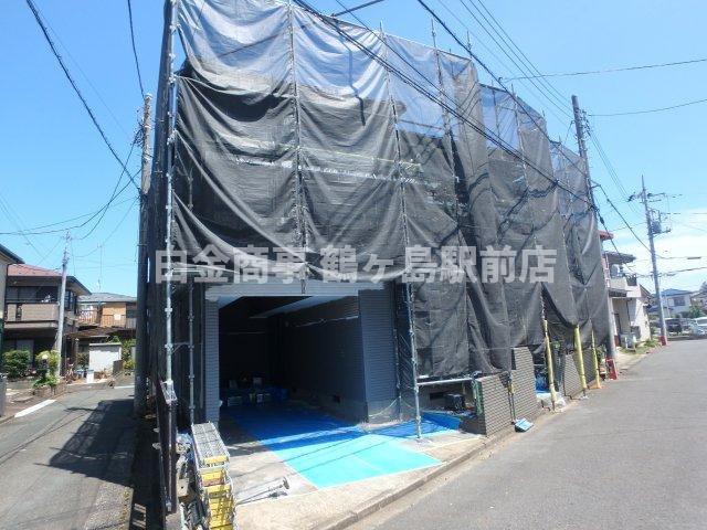 鶴ヶ島市鶴ヶ丘中古戸建の前面道路含む現地写真