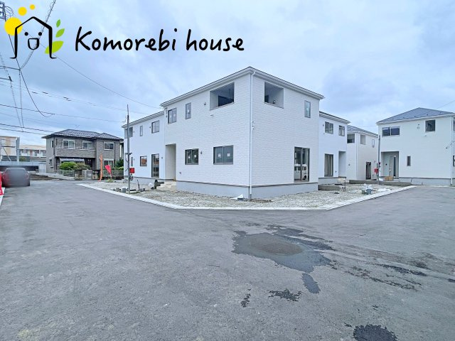 北本市二ツ家第1　新築一戸建て　クレイドルガーデン　05の前面道路含む現地写真|26.9.17