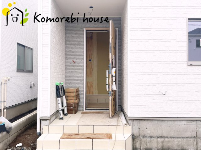 北本市二ツ家第1　新築一戸建て　クレイドルガーデン　05の玄関|26.9.8