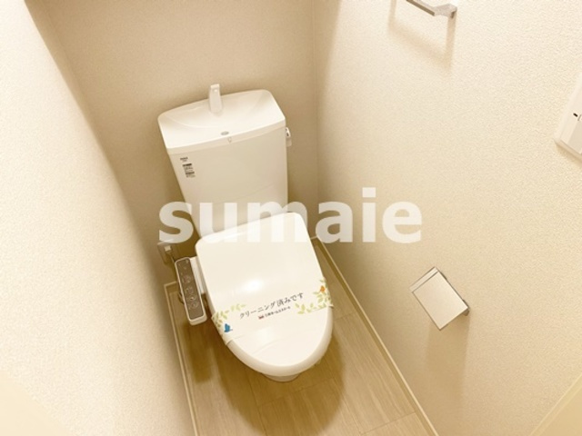 C-COURT　OMIYAのトイレ|トイレは洗浄便座付き！