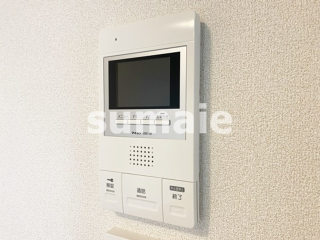 C-COURT　OMIYAのセキュリティ|モニター付きインターホンです☆