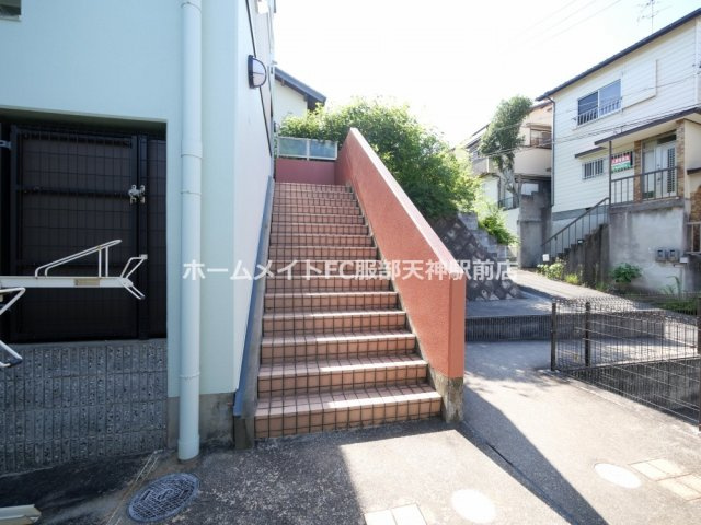 シャンヴェルジェ豊中Ⅰのエントランス