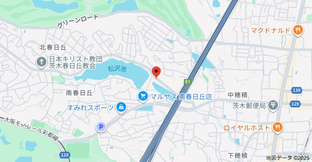 シャーメゾン南春日丘の地図