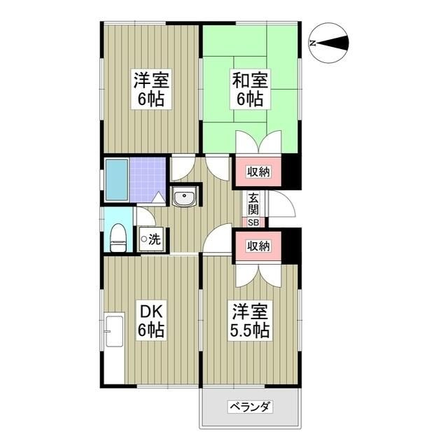 大和市福田のアパート