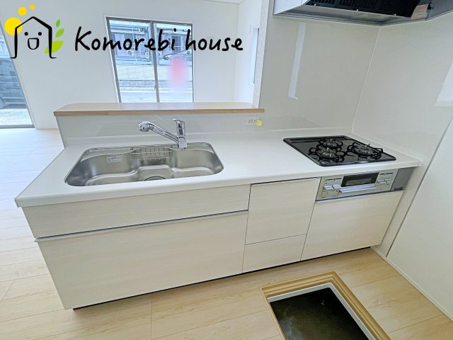 北本市二ツ家第1　新築一戸建て　クレイドルガーデン　06のキッチン|26.9.10　撮影済み