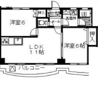 【間取り】 | ヴァンベール | 間取りです。
