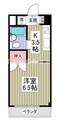 ベルデ新川の間取り