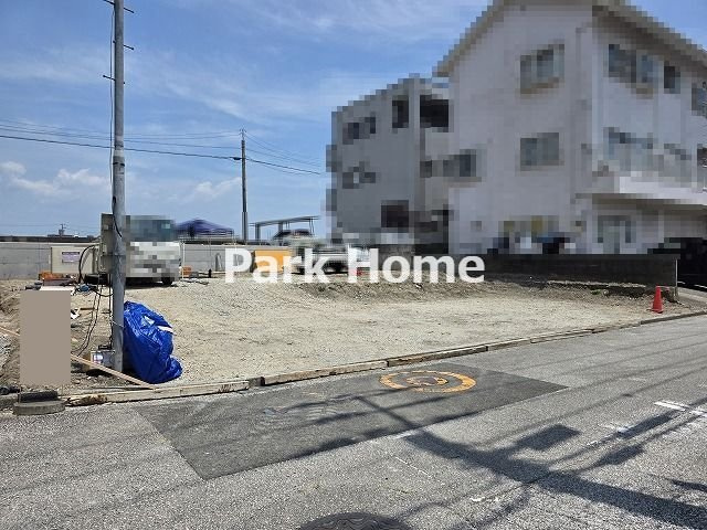 高知市新田町　③　新築戸建ての外観|2026.7月：現況（2区画全体）