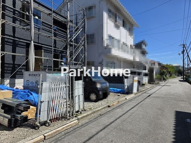 高知市新田町　③　新築戸建ての外観|2026.7月：現況（2区画全体）