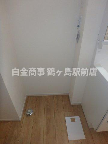 川越市かすみ野新築戸建のランドリースペース