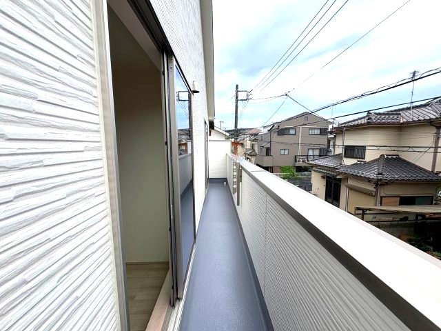 《仲介手数料半額》鶴ヶ島市上広谷　ハートフルタウンのバルコニー|バルコニー