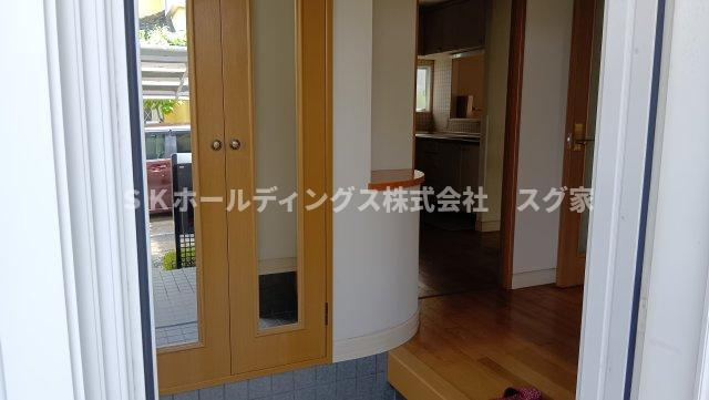 福知山市前田新町戸建ての玄関