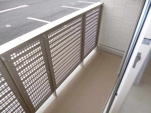 Verde A棟のバルコニー