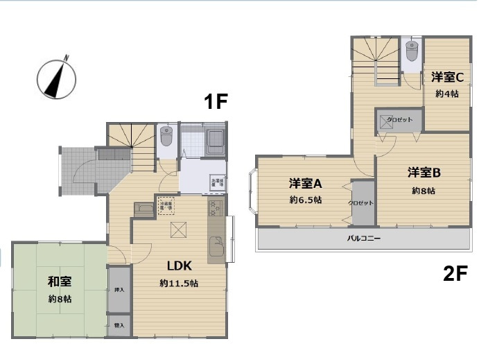 中古一戸建て　川越市大袋新田
