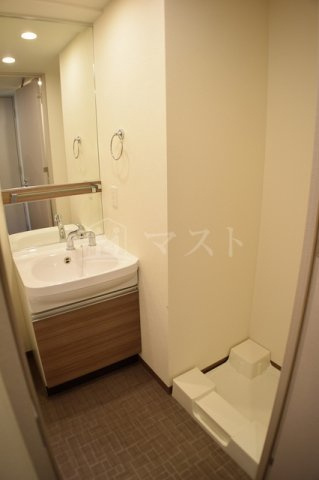 プレサンス谷町リーベの洗面所