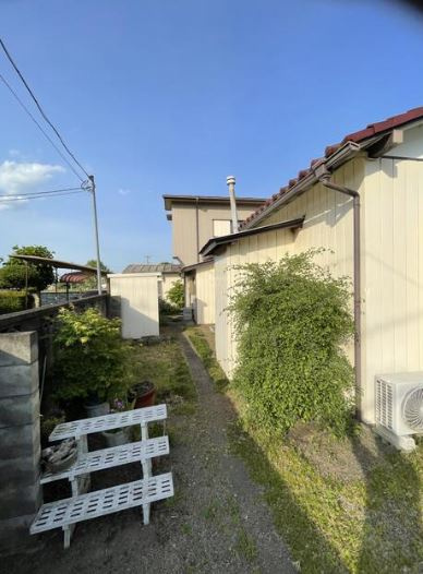 【土地】鶴ヶ島市上新田建築条件無し売地の外観