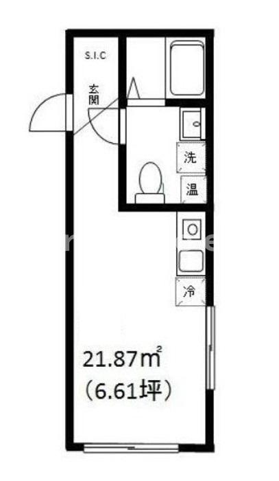 COCOFLAT王子の間取り