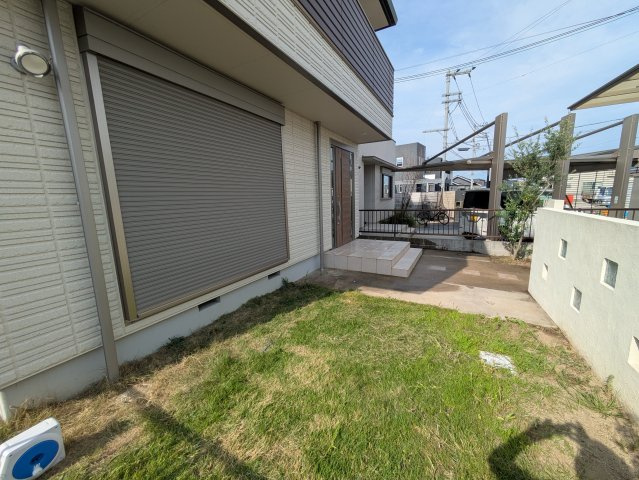 和歌山市小倉　中古一戸建の庭