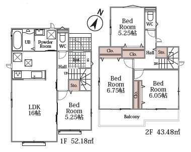 安城市美園町2丁目　新築分譲住宅　全5棟　E号棟