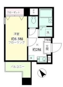 メインステージカテリーナ恵比寿駅前の間取り