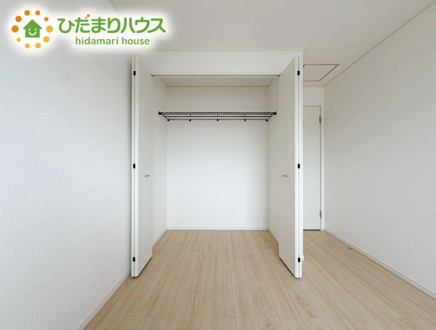 いわき市小名浜岡小名第4　新築戸建　2号棟の収納|洋室A　収納