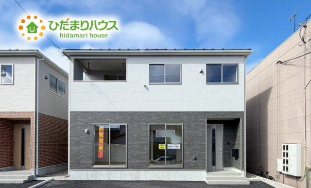 いわき市小名浜岡小名第4　新築戸建　2号棟の外観|スタイリッシュな外観です(^^)/