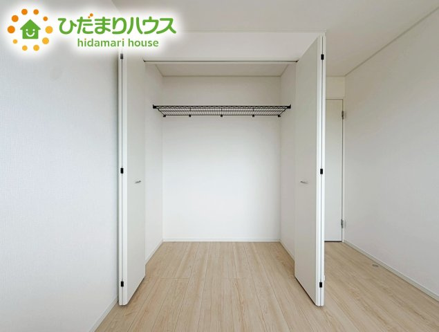 いわき市小名浜岡小名第4　新築戸建　1号棟の収納|洋室A　収納