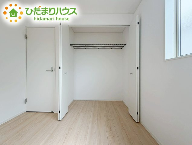 いわき市小名浜岡小名第4　新築戸建　1号棟の収納|洋室B 収納