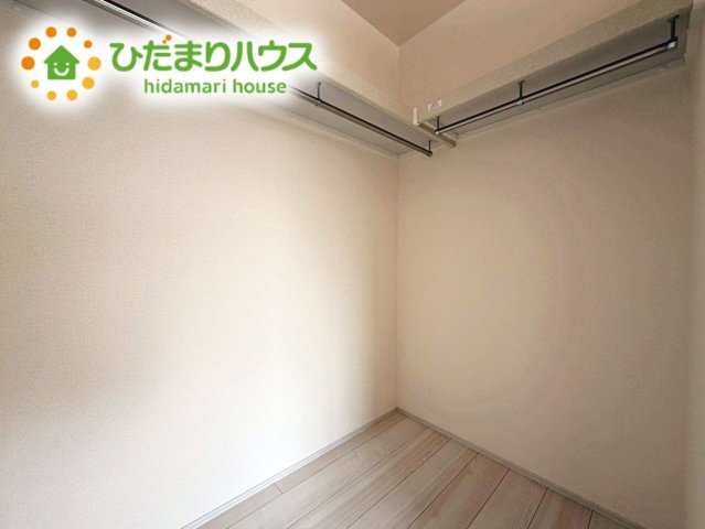 いわき市平下平窪3期　新築戸建　3号棟の収納|新婚さんにおすすめ！奥様に喜ばれる収納たっぷりのウォークインクローゼット付です☆