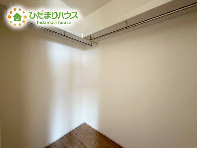 いわき市平下平窪3期　新築戸建　2号棟の収納|新婚さんにおすすめ！奥様に喜ばれる収納たっぷりのウォークインクローゼット付です☆