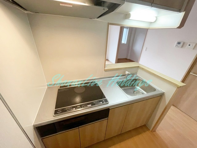 藤沢市湘南台３丁目のアパートのキッチン