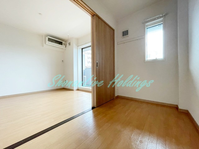 藤沢市湘南台３丁目のアパートの寝室