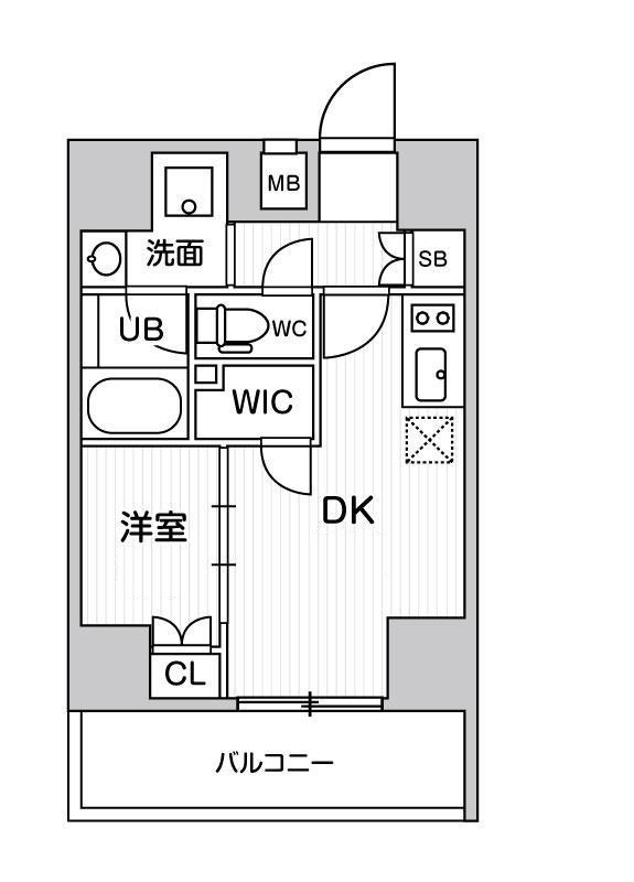 北区上十条３丁目の賃貸マンションの間取り