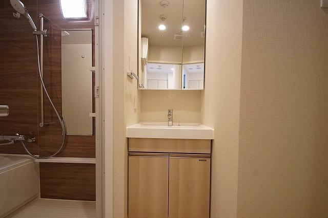 北区上十条３丁目の賃貸マンションの洗面所